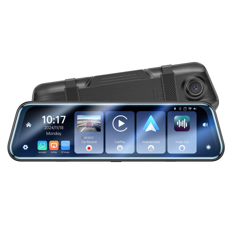 Yesido KM24 9.66 inch HD Image Reversing Assist CarPlay Streaming Rearview Mirror Dash Cam Yesido KM24 9.66 inch HD Image Reversing Assist CarPlay Streaming Rearview Mirror Dash Cam